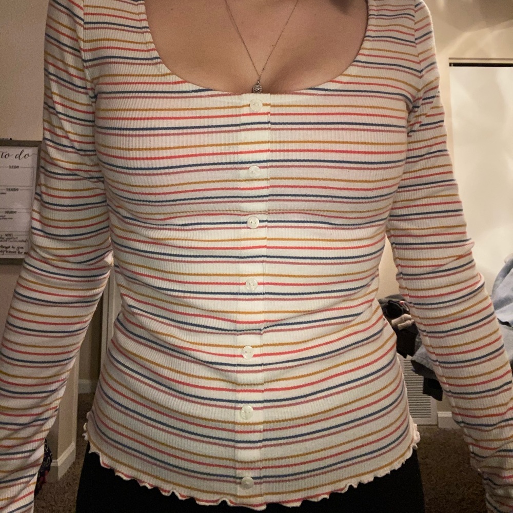 Rainbow Low Cut Long Sleeve!